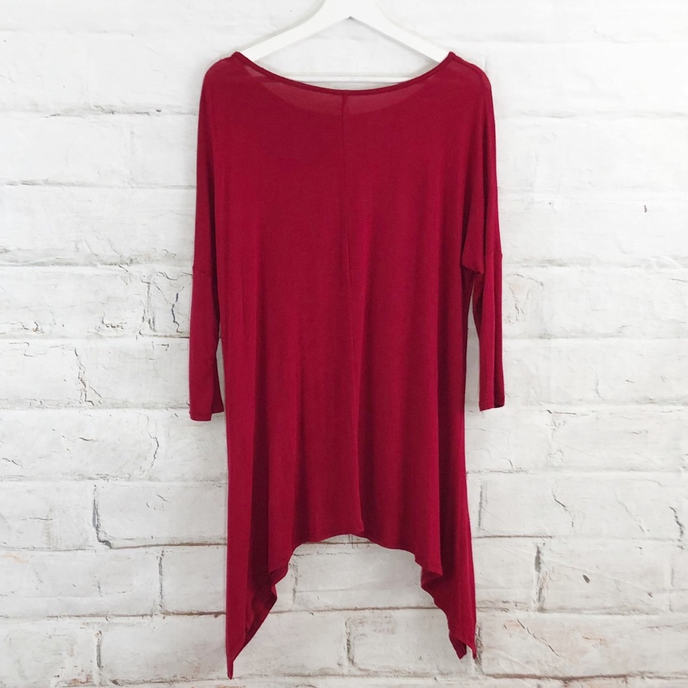 Burgundy Tunic - Picture 3 of 3